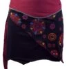 Minirock Boho Chic, Wickelrock, Damen Rock, Cacheur - Bordeaux -Modebekleidungsgeschäft minirock boho chic wickelrock damen rock cacheur bordeaux 28389