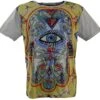 Mirror T-Shirt - Drittes Auge / Grau -Modebekleidungsgeschäft mirror t shirt drittes auge grau 38618