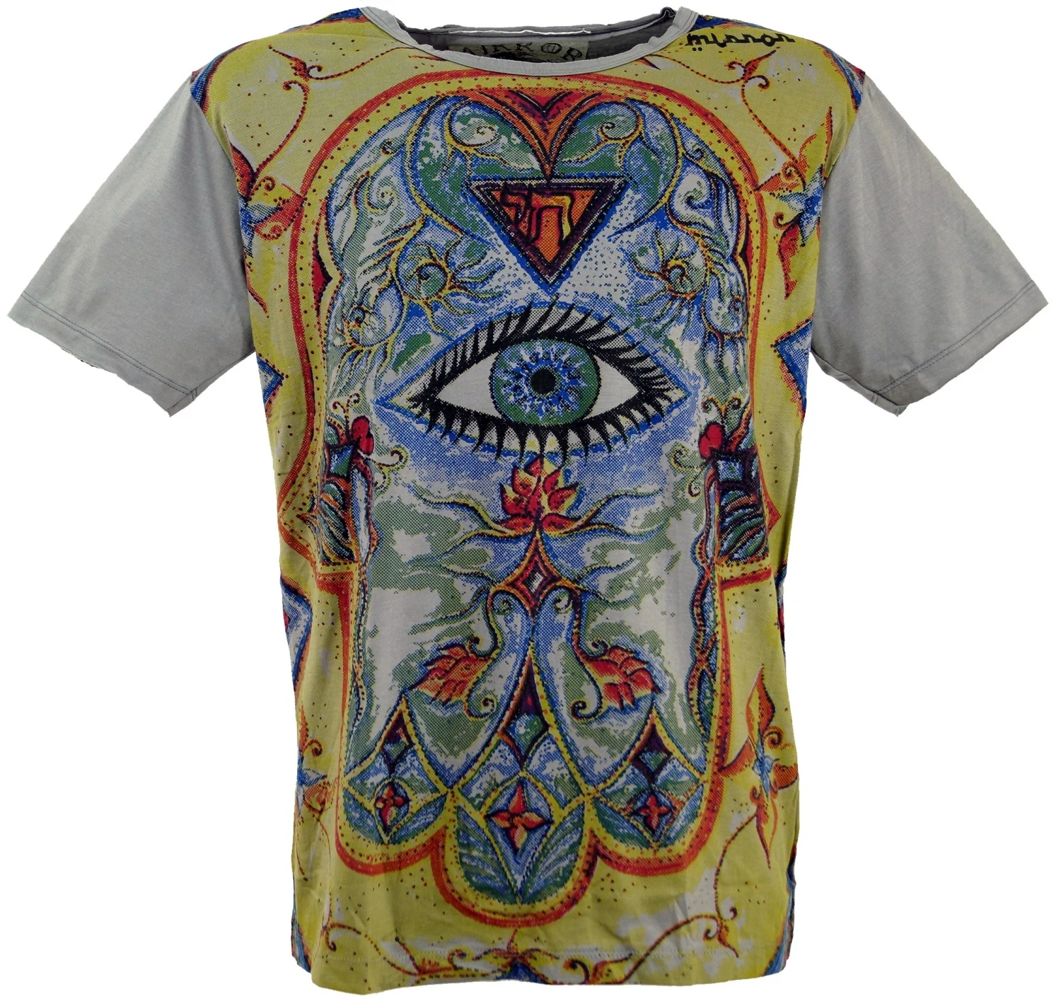 Mirror T-Shirt - Drittes Auge / Grau 3 Mirror T-Shirt - Drittes Auge / Grau