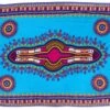 Dashiki Bali Sarong, Wandbehang, Afro Design Wickelrock, Sarongkleid - Blau - 160x115 Cm -Modebekleidungsgeschäft sarong wandbehang wickelrock sarongkleid blau 36014