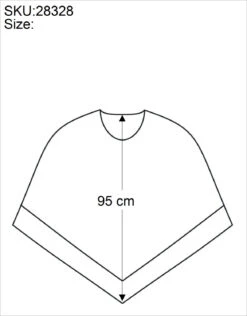 Poncho Hippie Chic Mit Zipfelkapuze, Pixi Poncho - Braun -Modebekleidungsgeschäft size 28328