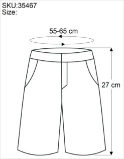 Leichte Pantys, Print Shorts - Schwarz/blau 7 Leichte Pantys, Print Shorts - Schwarz/blau -Modebekleidungsgeschäft size 35467