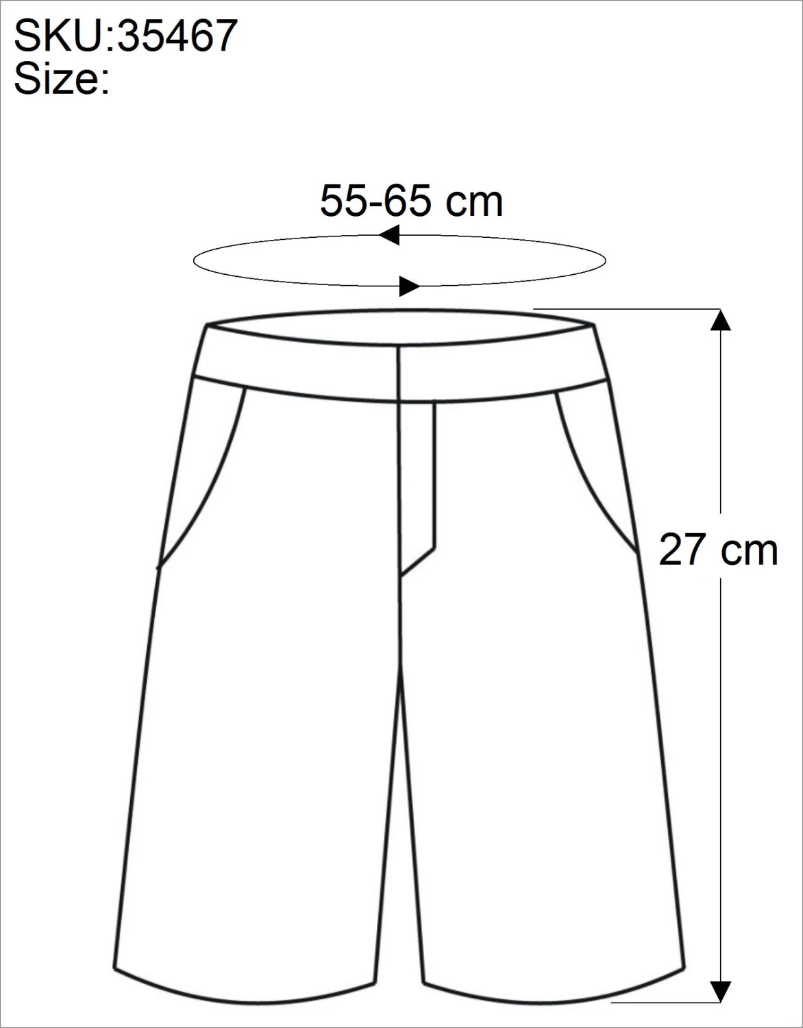 Leichte Pantys, Print Shorts - Schwarz/blau 5 Leichte Pantys, Print Shorts - Schwarz/blau – Bild 3