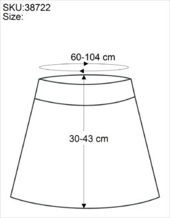 Minirock Boho Chic, Wickelrock, Damen Rock, Cacheur - Schwarz/grau -Modebekleidungsgeschäft size 38722
