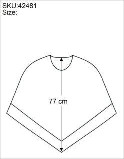 Inka Ponchoschal, Poncho, Cape Schal - Beige/rot/grün 9 Inka Ponchoschal, Poncho, Cape Schal - Beige/rot/grün -Modebekleidungsgeschäft size 42481