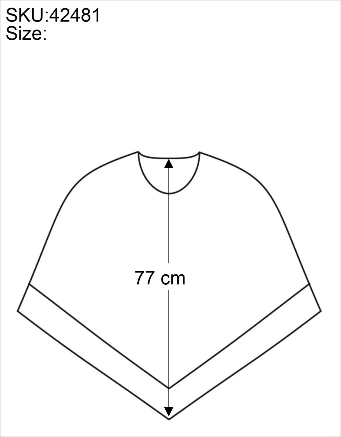 Inka Ponchoschal, Poncho, Cape Schal - Beige/rot/grün 6 Inka Ponchoschal, Poncho, Cape Schal - Beige/rot/grün – Bild 4