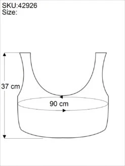 Goa Top, Psytrance Bandeau Top - Pink -Modebekleidungsgeschäft size 42926