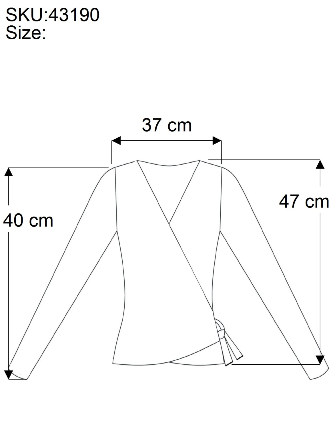 Kurztop, Boho Blusentop, Wickeltop, Wickelbluse - Aqua 6 Kurztop, Boho Blusentop, Wickeltop, Wickelbluse - Aqua – Bild 4