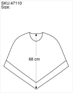 Kaftan, Ibiza-StyleTunika, Boho Bluse, Damen Maxibluse, Strandtunika - Schwarz/orange -Modebekleidungsgeschäft size 47110