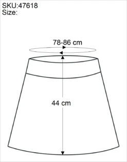 Bestickter Boho Minirock - Schwarz Modell 1 -Modebekleidungsgeschäft size 47618