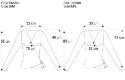 Wickeltop, Yogatop, Langarmshirt Mit Trompetenärmeln - Blau 7 Wickeltop, Yogatop, Langarmshirt Mit Trompetenärmeln - Blau -Modebekleidungsgeschäft size 50580