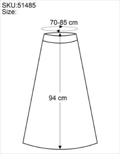 Langer Boho Rock, Stonewash Maxirock - Petrol -Modebekleidungsgeschäft size 51485