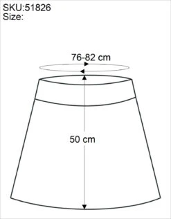 Luftiger Minirock, Boho Sommerrock - Rot/grau -Modebekleidungsgeschäft size 51826