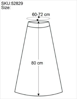 Boho Stufenrock, Strandrock, 3/4 Sommerrock - Blau 9 Boho Stufenrock, Strandrock, 3/4 Sommerrock - Blau -Modebekleidungsgeschäft size 52829
