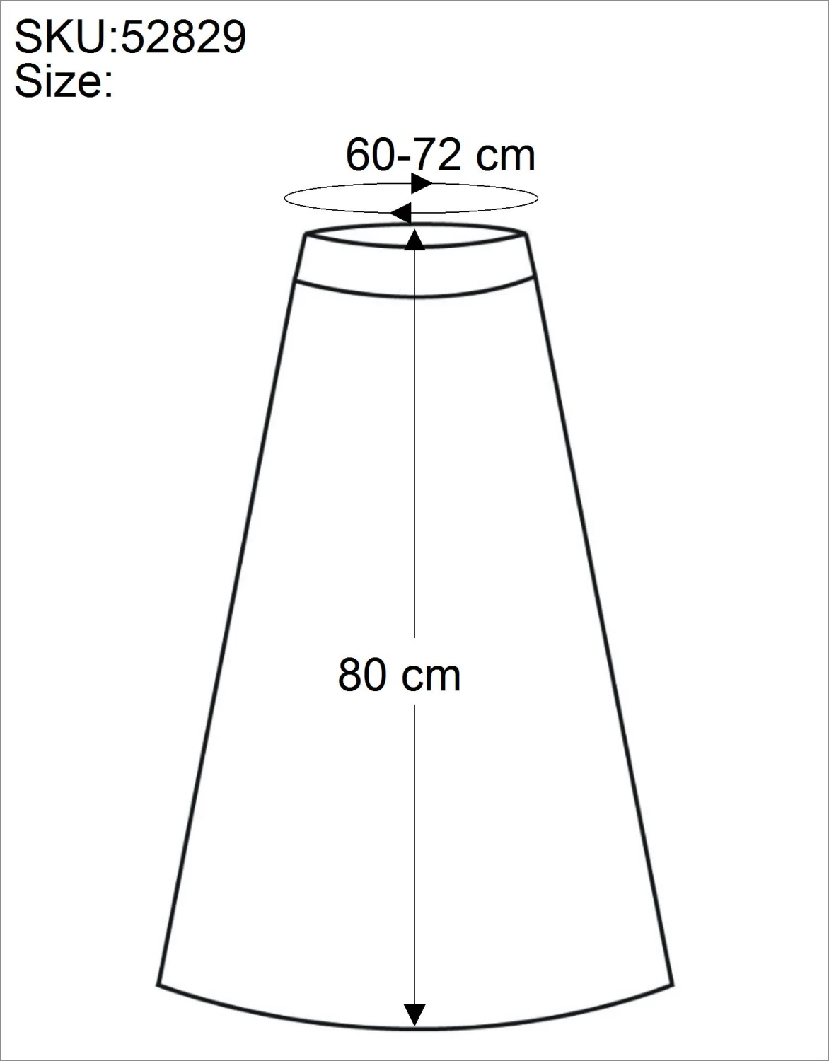 Boho Stufenrock, Strandrock, 3/4 Sommerrock - Blau 6 Boho Stufenrock, Strandrock, 3/4 Sommerrock - Blau – Bild 4