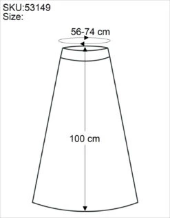 Boho Sommerrock, Maxirock Hippie Chic, Wandelbares Sommerkleid, Strandkleid - Blau -Modebekleidungsgeschäft size 53149