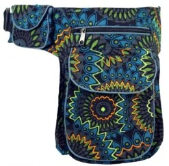 Stoff Sidebag & Gürteltasche, Goa Gürteltasche - Schwarz - 27x20 Cm 8 Stoff Sidebag & Gürteltasche, Goa Gürteltasche - Schwarz - 27x20 Cm -Modebekleidungsgeschäft stoff sidebag guerteltasche goa guerteltasche schwarz 38459