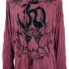 Sure Langarmshirt, Kapuzenshirt Lotus Om - Bordeaux -Modebekleidungsgeschäft sure langarmshirt kapuzenshirt lotus om bordeaux 38855