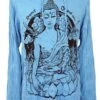 Sure Langarmshirt, Kapuzenshirt Meditation Buddha - Hellblau 1 Sure Langarmshirt, Kapuzenshirt Meditation Buddha - Hellblau -Modebekleidungsgeschäft sure langarmshirt kapuzenshirt meditation buddha hellblau 38848