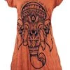 Sure Long Shirt, Minikleid Ganesha - Rostorange -Modebekleidungsgeschäft sure long shirt minikleid ganesha rostorange 38265