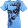 Sure T-Shirt Buddha - Hellblau 2 Sure T-Shirt Buddha - Hellblau -Modebekleidungsgeschäft sure t shirt buddha hellblau 38345