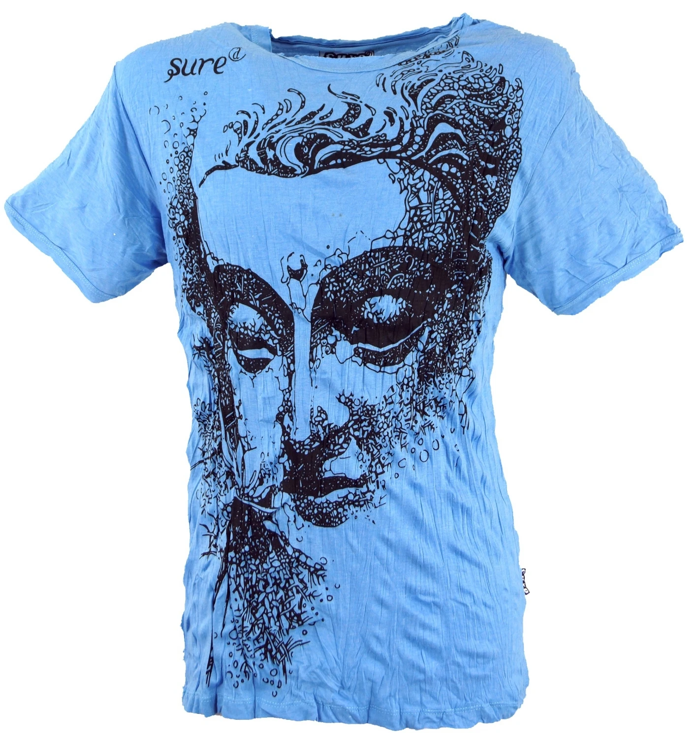 Sure T-Shirt Buddha - Hellblau 3 Sure T-Shirt Buddha - Hellblau