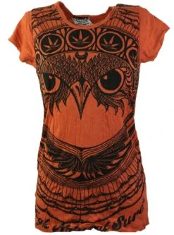 Sure T-Shirt Eule - Orange