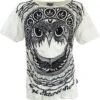 Sure T-Shirt Eule - Weiß 1 Sure T-Shirt Eule - Weiß -Modebekleidungsgeschäft sure t shirt eule weiss 38344
