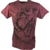 Sure T-Shirt Happy Buddha - Bordeaux 2 Sure T-Shirt Happy Buddha - Bordeaux -Modebekleidungsgeschäft sure t shirt happy buddha bordeaux 28540