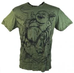 Sure T-Shirt Happy Buddha - Olive