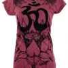 Sure T-Shirt Lotus - Om - Bordeaux -Modebekleidungsgeschäft sure t shirt lotus om bordeaux 37972