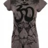 Sure T-Shirt Lotus - Om - Taupe 2 Sure T-Shirt Lotus - Om - Taupe -Modebekleidungsgeschäft sure t shirt lotus om taupe 37971