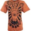 Sure T-Shirt Magic Eye - Rostorange 2 Sure T-Shirt Magic Eye - Rostorange -Modebekleidungsgeschäft sure t shirt magic eye rostorange 38351