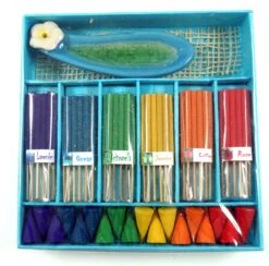 Räucher &amp; Duftset - Mix 2 - 3x17x17 Cm -Modebekleidungsgeschäft t 3 16dsc07995