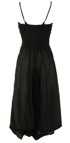 Langes Sommerkleid Hippie Chic - Schwarz -Modebekleidungsgeschäft t 5 16dsc02165