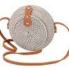 Geflochtene Handtasche, Korbtasche, Rattantasche, Balitasche Rund - Modell 4 - 20x20x7 Cm Ø20 Cm 2 Geflochtene Handtasche, Korbtasche, Rattantasche, Balitasche Rund - Modell 4 - 20x20x7 Cm Ø20 Cm -Modebekleidungsgeschäft tisy 18 bali taschen und bekleidung 19