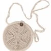 Makramee Umhängetasche, Schultertasche Rund - Modell 4 - 20x20 Cm Ø20 Cm -Modebekleidungsgeschäft tisy 18 taschen bali 2020 1